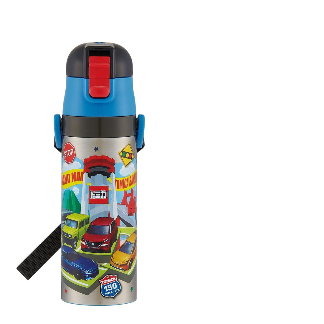 Skater Kids Water Bottle 470ml with Easy Drinking Design