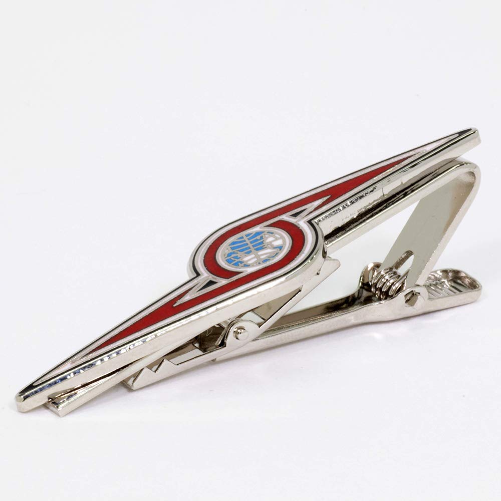 Groove Garage Ultra Seven Tie Clip Featuring Traditional Cloisonné