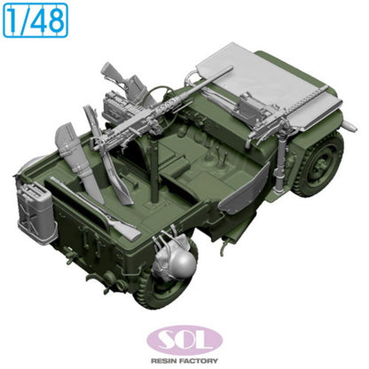 Sol Model 1/48 WWII American 1/4 Ton General Purpose Truck Detail-Up Set