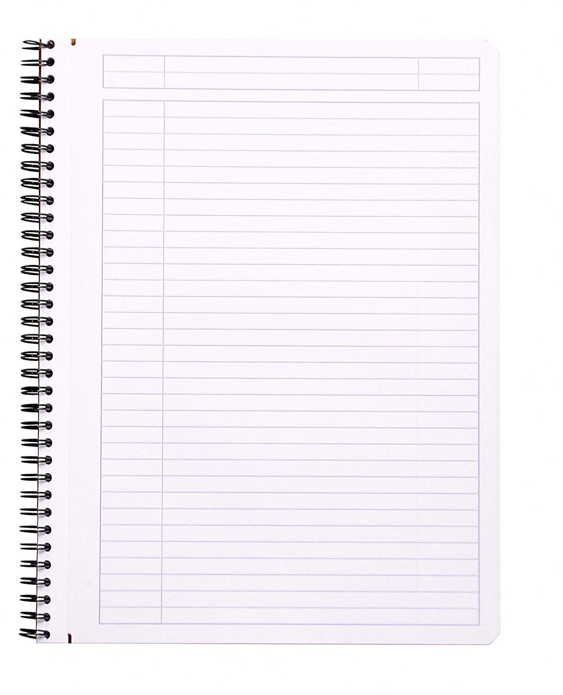 RHODIA Classic Double-Ring Notebook, Orange Cover, Ruled, A4, 180 Pages
