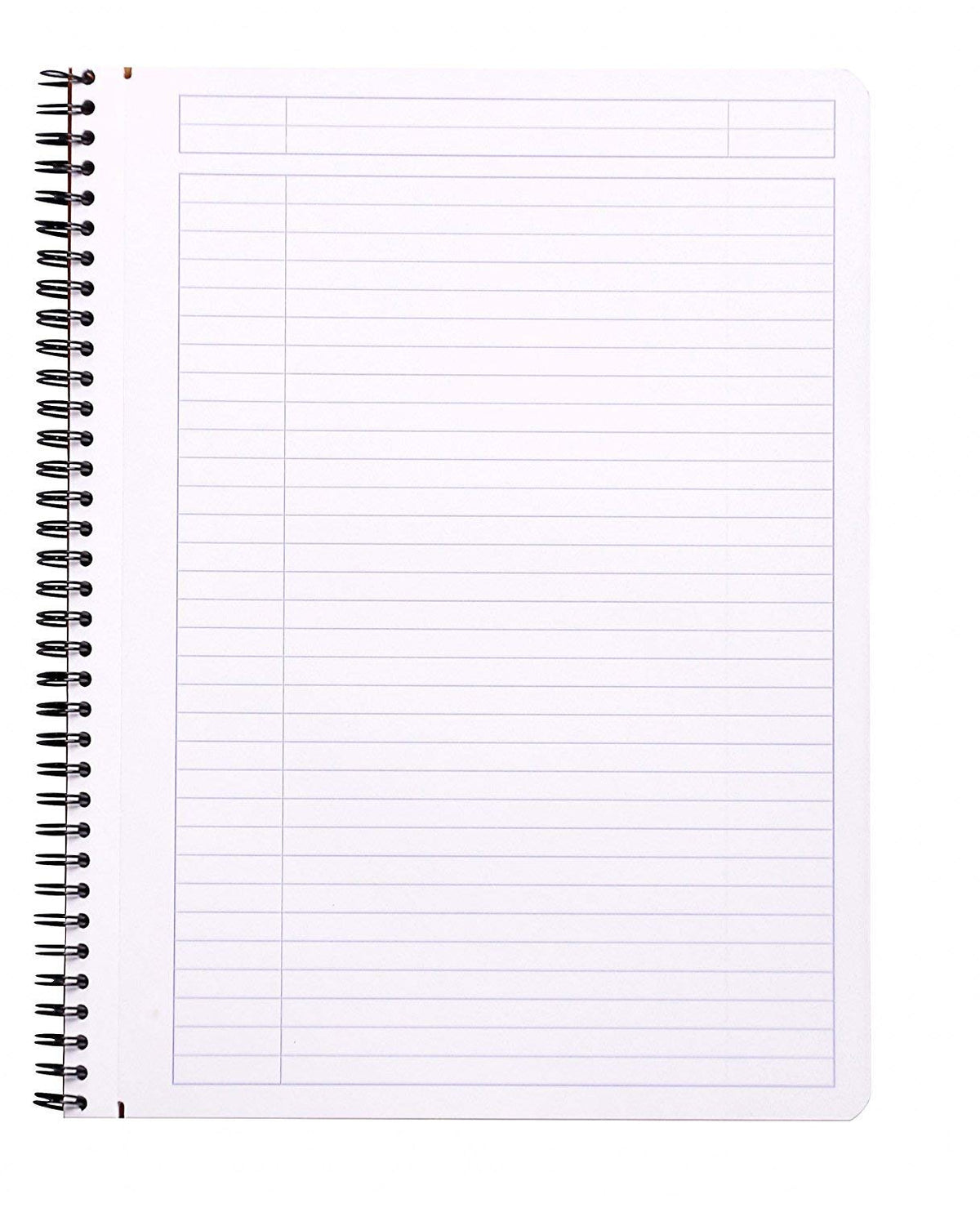 RHODIA Classic Double Ring Notebook Orange Cover A4 Size