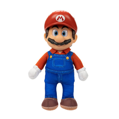 Sanei The Super Mario Brothers Movie Soft Figure Mario 19x14x36cm