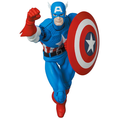 Medicom MAFEX No.217 Captain America Comic Version Action Figure 160mm