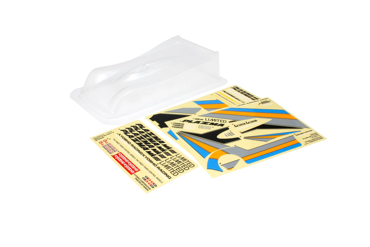 Kyosho Non-Decoration Body for PLAZMA Mk3 and Phantom EP Model Kits
