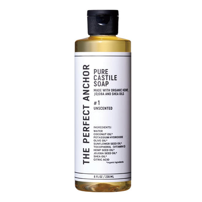The Perfect Anchor Unscented Cleansing Wash 236mL Organic Body Soap