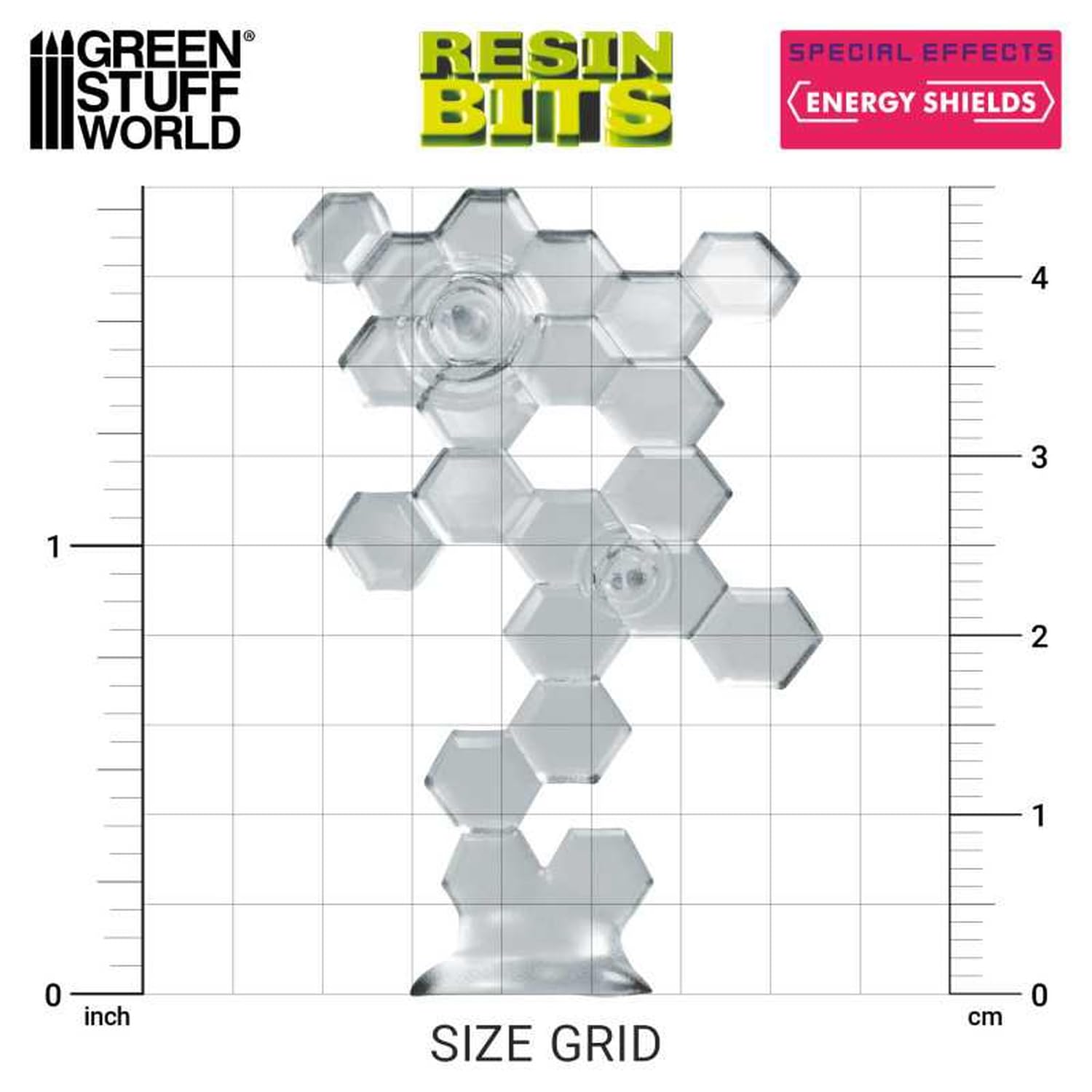 Green Stuff World 1/48 Energy Shield 3D Printed Kit Clear