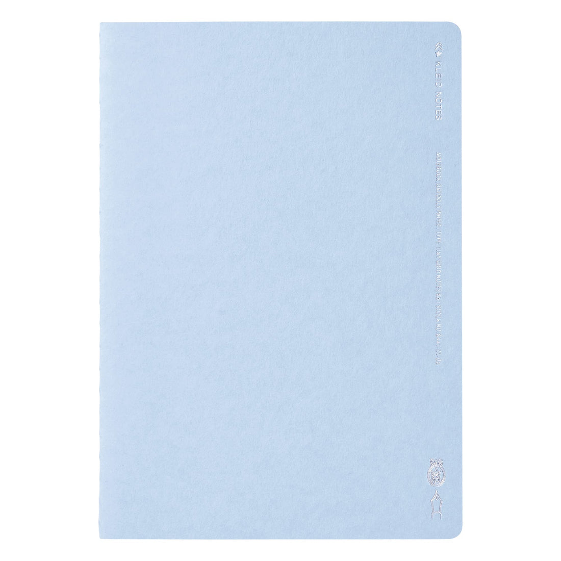 Kleid Tiny Grid Notebook B6, 2mm Grid, Light Blue, 64 Pages