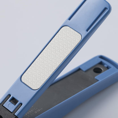 KAI Nail Clipper M Curved Blade Japanese Stainless Steel Blue
