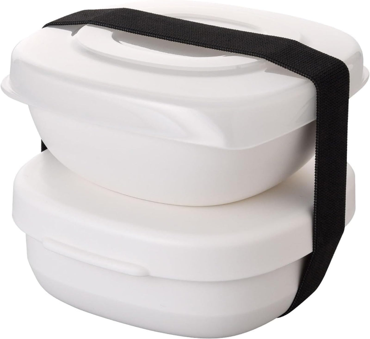 Arnest Frozen Rice Container Dual Layer for Lunch Box White