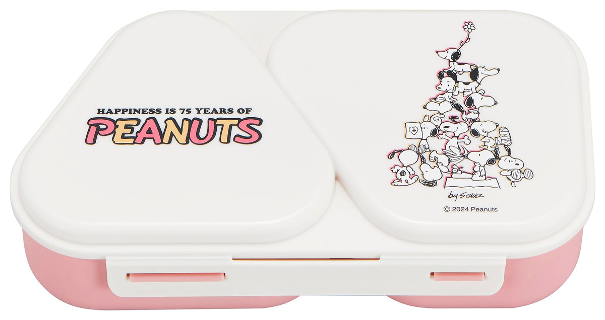 OSK Snoopy Lunch Case Pink 75th Anniversary Peanuts