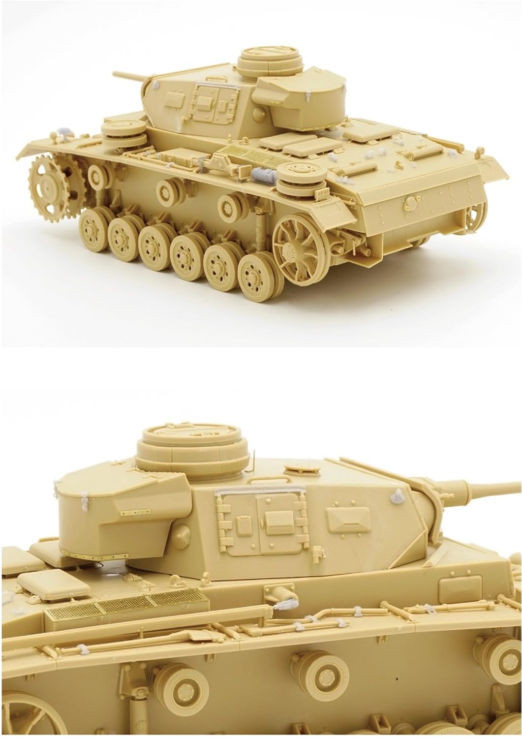 BSK Model 1/35 German Panzer III Detail Set for Model Kits