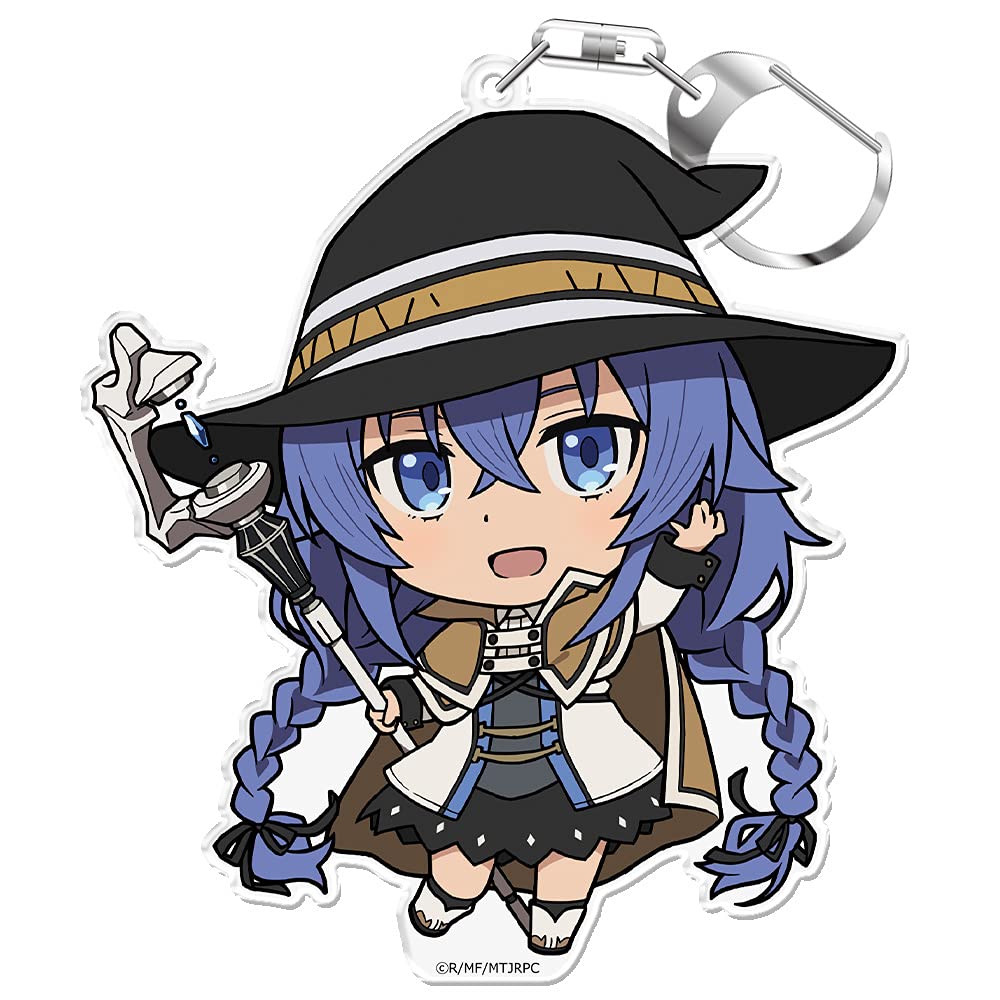 azumaker Roxy Migurdia PVC Keychain with Stand from Jobless Reincarnation