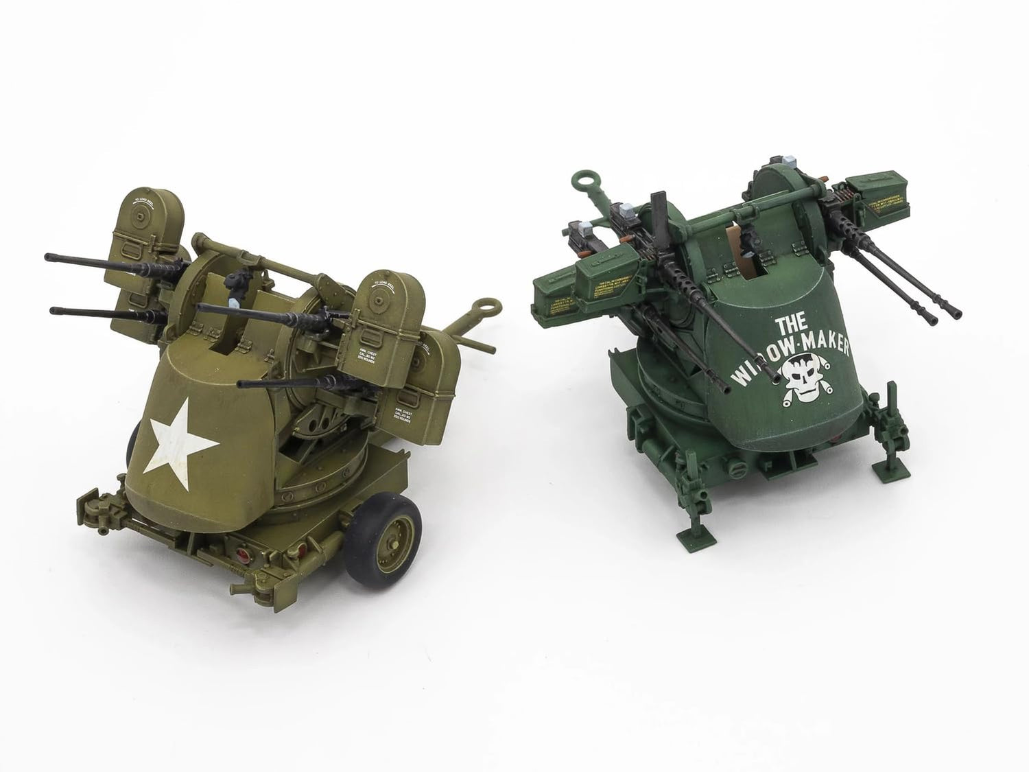 Dynamo Models 1/35 American M55 Quad Machine Gun Trailer Model Kit