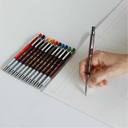 Mitsubishi Pencil Uni Holder 2 Mechanical Pencil for Architecture 3H Yellow Green