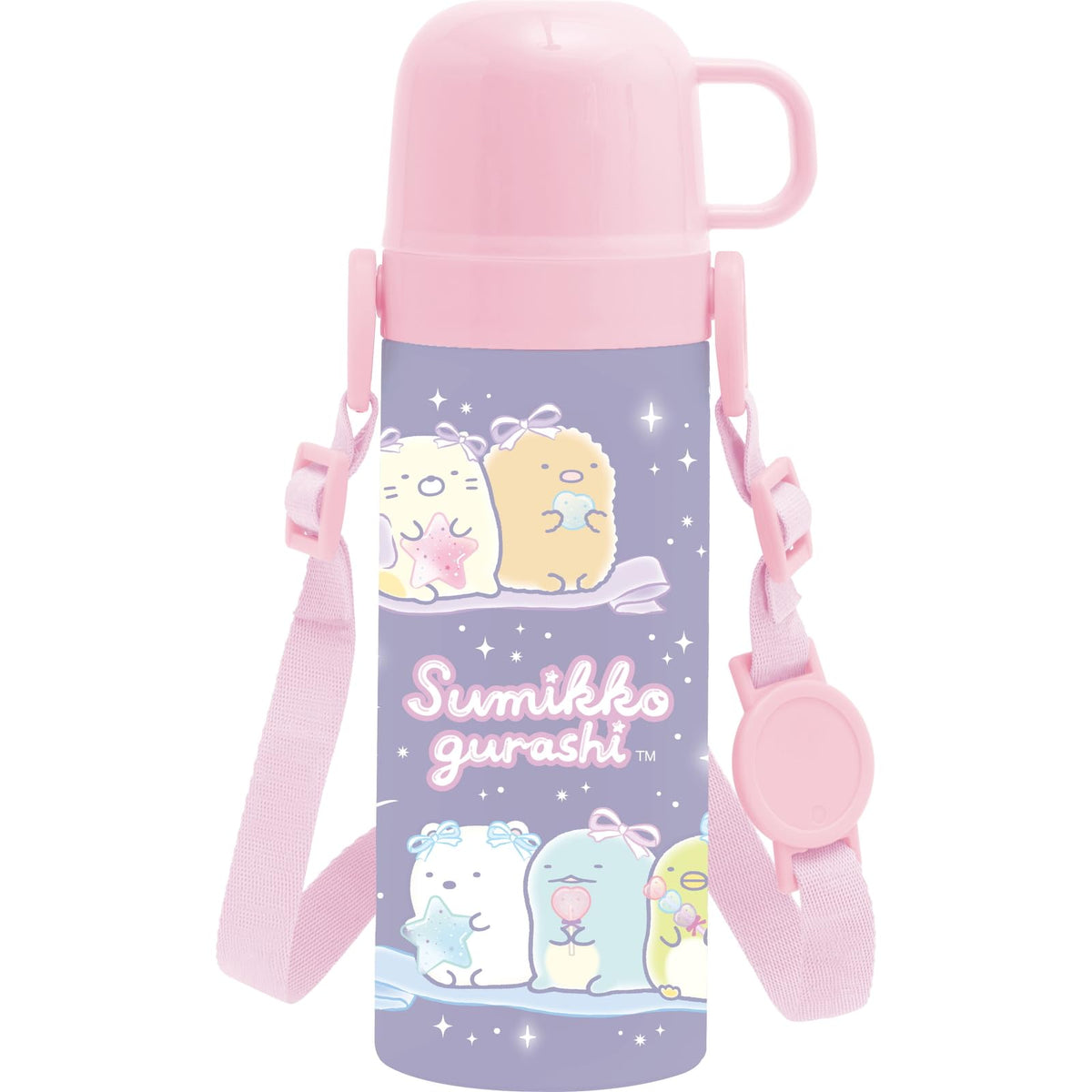 San-X Sumikko Gurashi Compact 2-Way Stainless Bottle 220ml