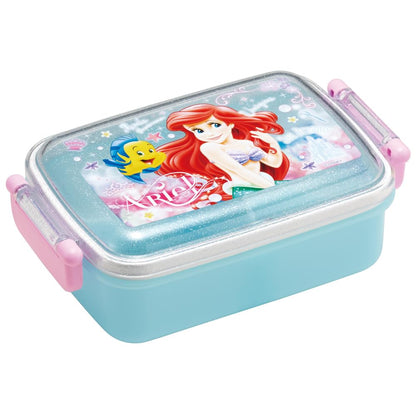 スケーター(Skater) お弁当箱 子供用 450ml ふわっと盛れるドーム型ふた ランチボックス 1段 日本製 ディズニー アリエル 24 女の子 RBF3ANAG-A