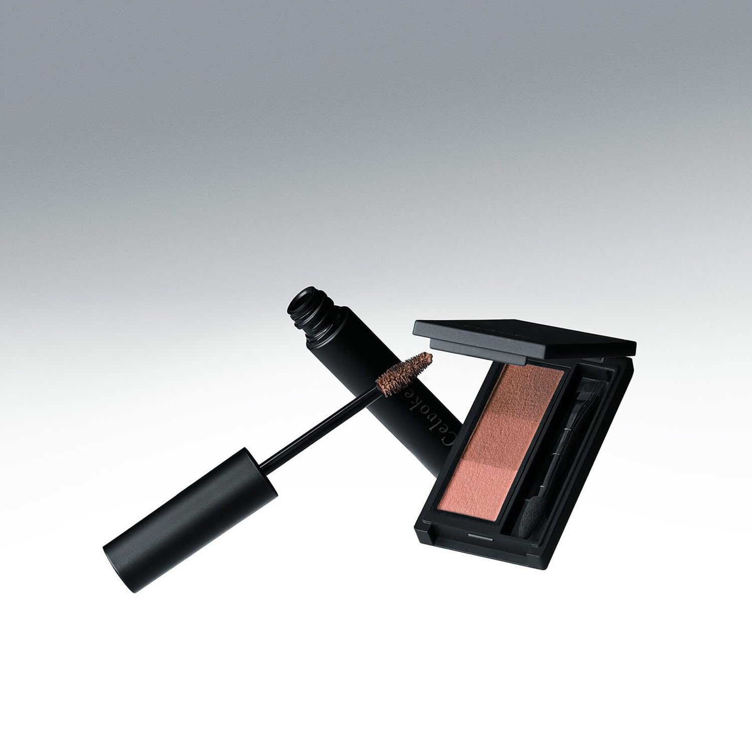Celvoke Eyebrow Powder with Brush in Rosy Brown for Natural Brows