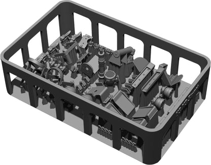 BSK Model 1/35 Scale Detail Parts Set for WW2 M3 Stuart Tank