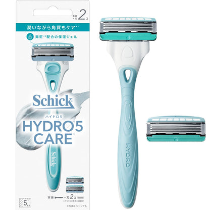 Schick Hydro 5 Care Razor with Moisturizing Blade and Replacement Cartridge