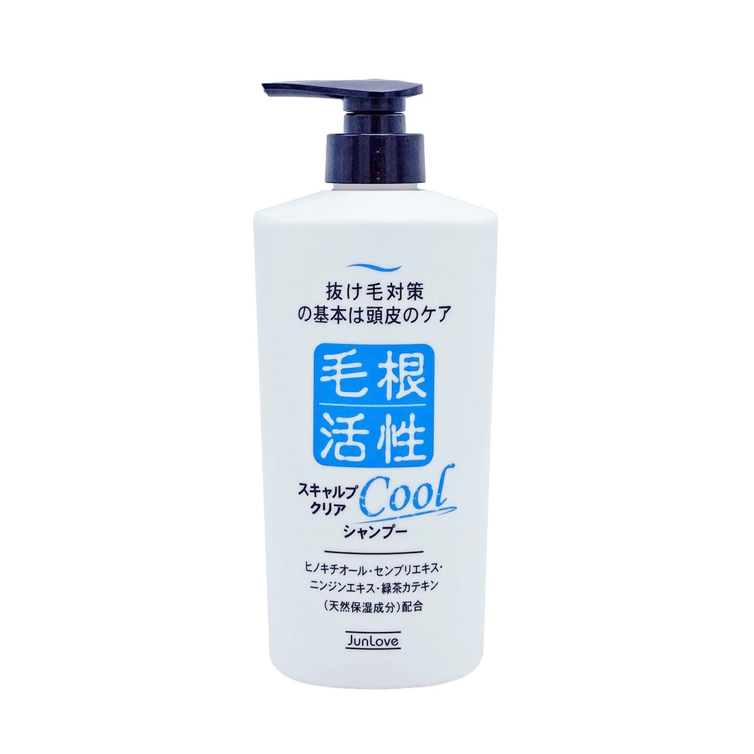 Jun Cosmetic Scalp Clear Cool Shampoo 550ml for Refreshing Cleanse