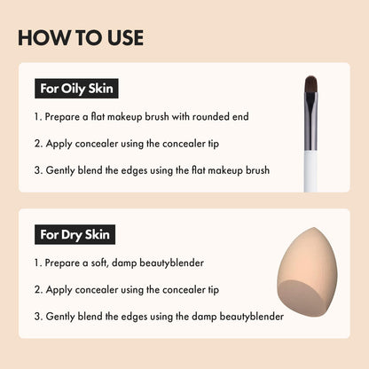 AEKYUNGLUNA Long Lasting Chip Concealer Skin Cover 7.5g Vanilla
