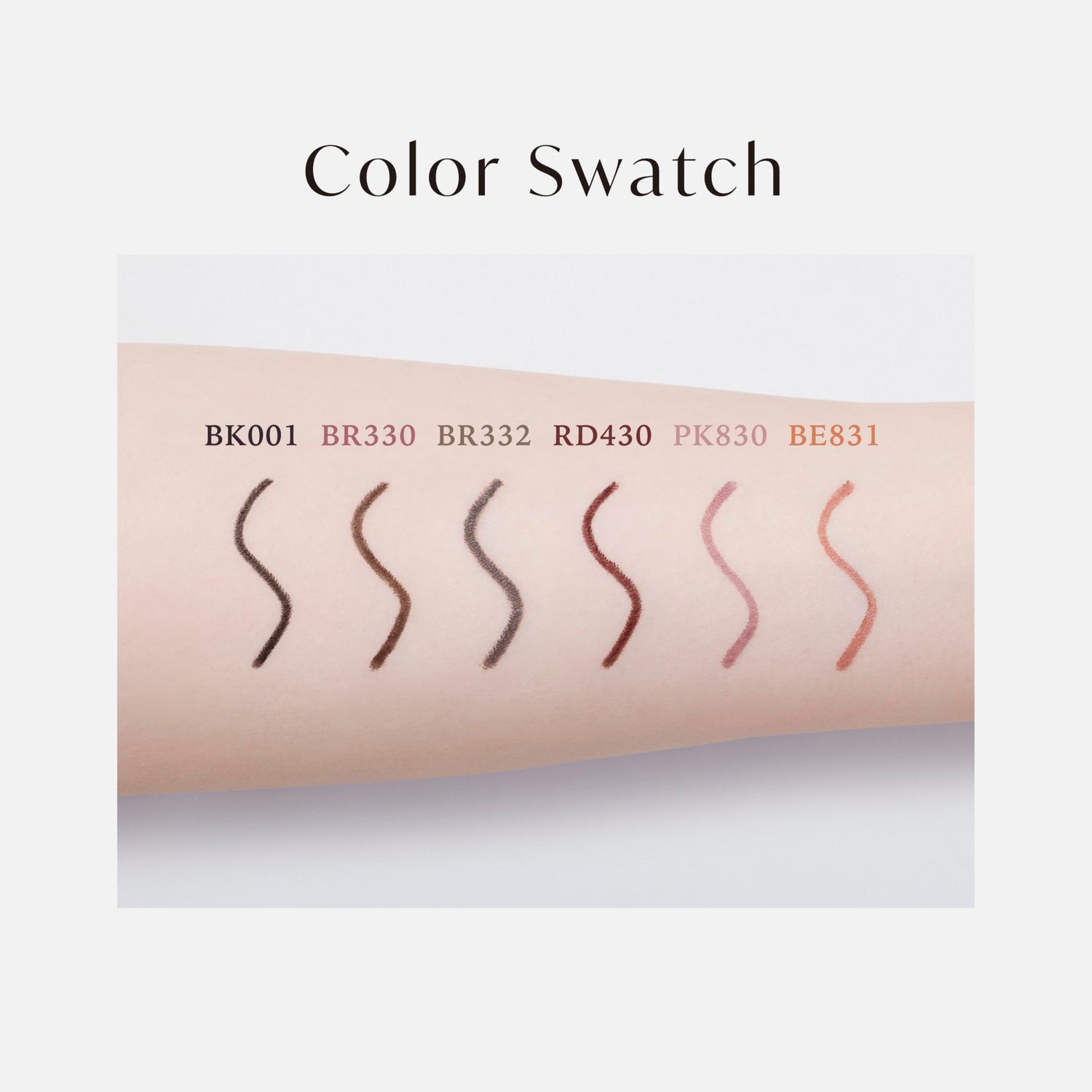 Visee Melty Fit Gel Liner 0.07g Waterproof Eyeliner in Cassis Brown