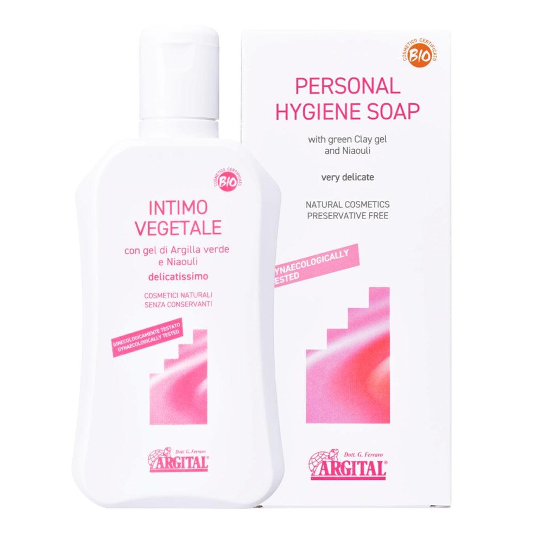 ARGITAL Delicate Hygiene Soap 250ml with Naturally Derived Ingredients