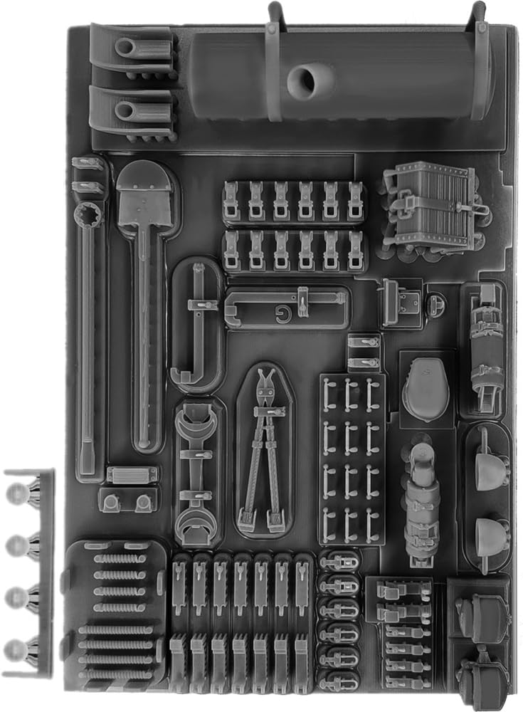 Passion Models 1/35 Scale Panzer IV F/G Tank 3D Parts Set for Tamiya Kits
