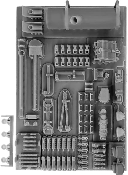 Passion Models 1/35 Scale Panzer IV F/G Tank 3D Parts Set for Tamiya Kits