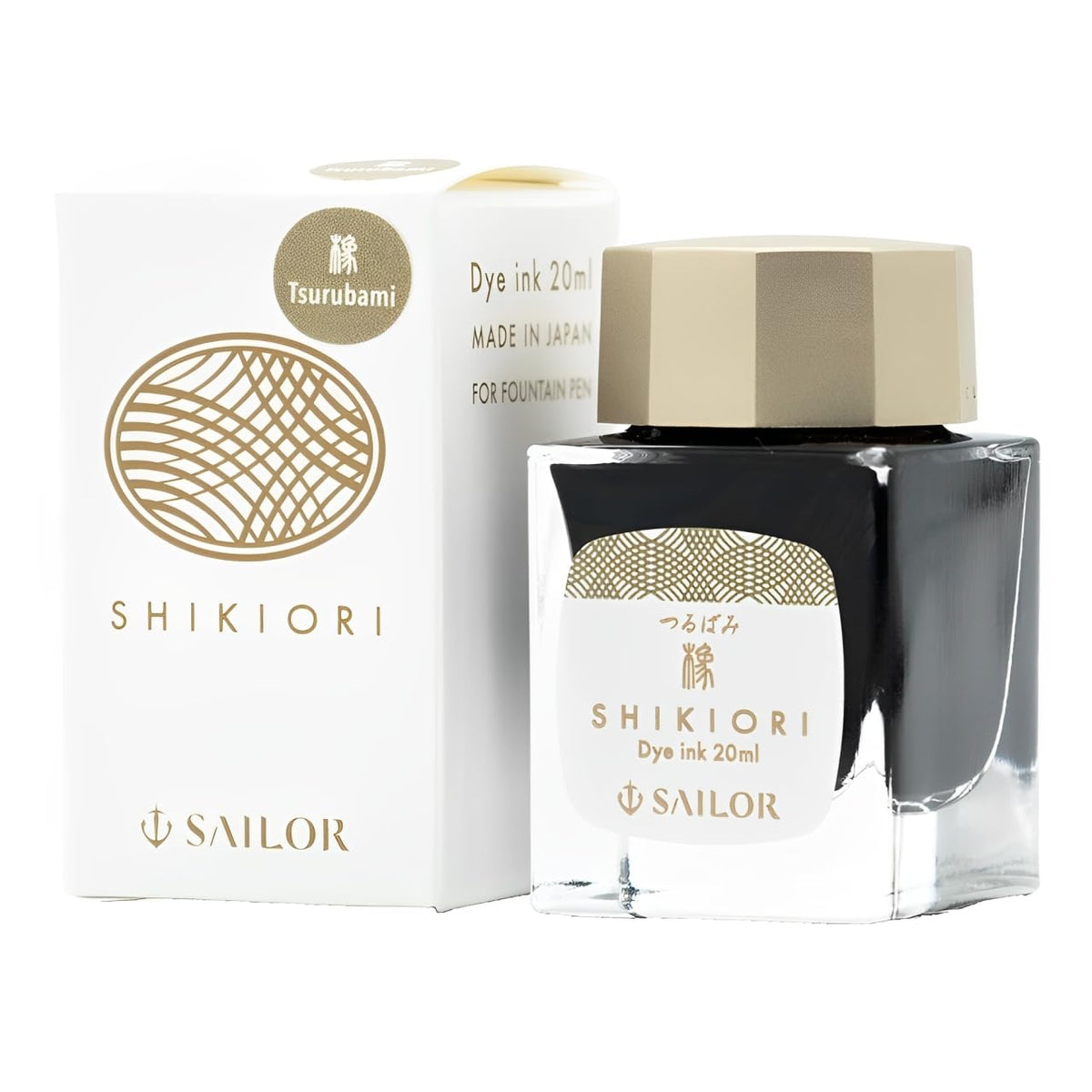 Sailor Fountain Pen Ink SHIKIORI 20ml - Natural Dye in Grass Play
