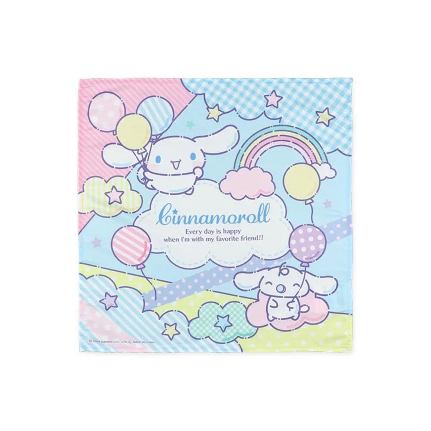 Salon de Sanrio Napkin Set with Cinnamonroll Design 43x43cm
