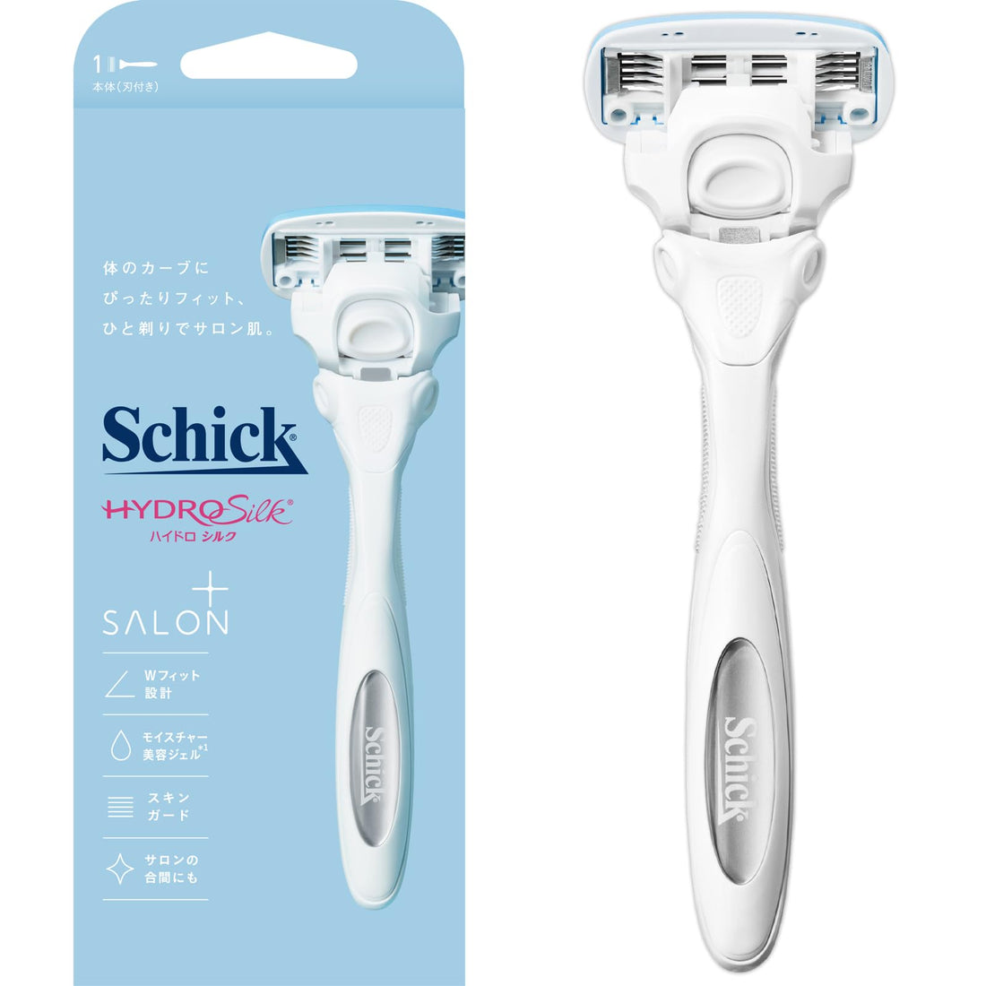 Schick Hydro Silk Salon Plus Holder with Skin Guard for Women