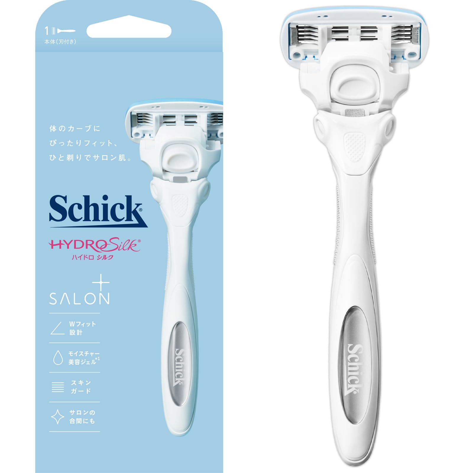 Schick Hydro Silk Salon Plus Holder with Skin Guard for Women