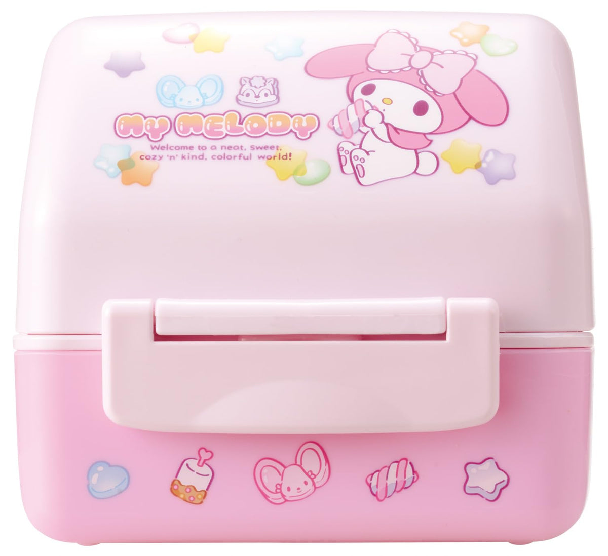 Skater Triangular Lunch Box with Antibacterial Feature for Kids