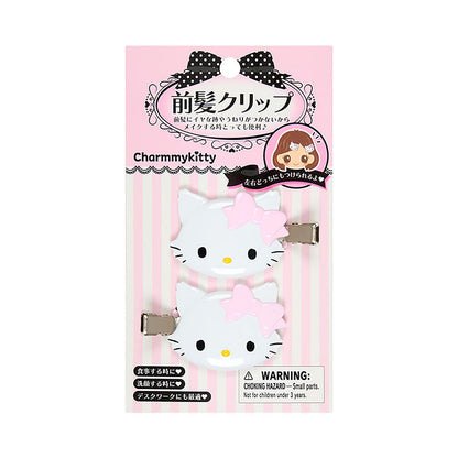 Sanrio Hair Clips Set Featuring Charming Kitty for Daily Use
