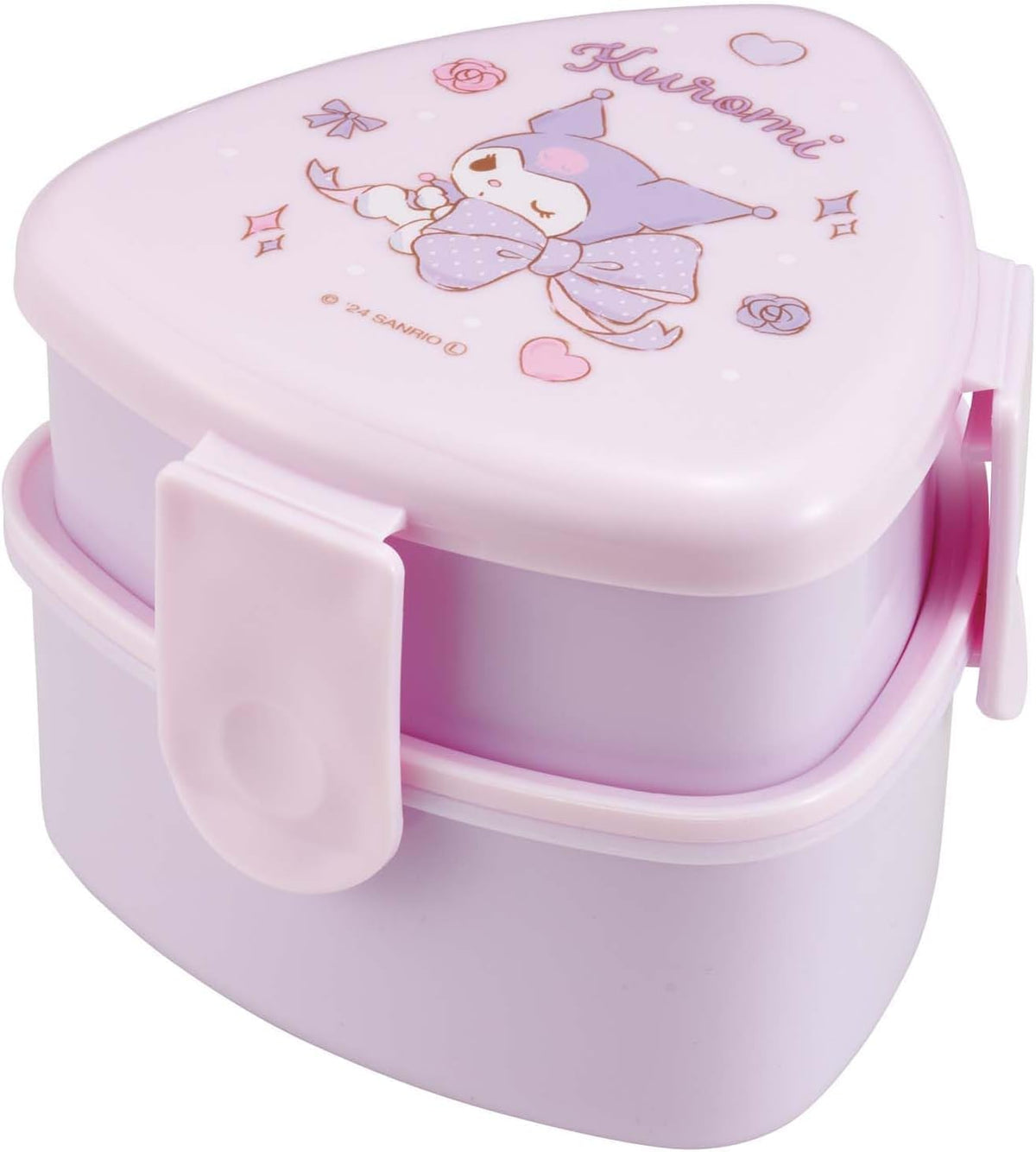 Skater Two-Tier Antibacterial Rice Ball Lunch Box 500ml