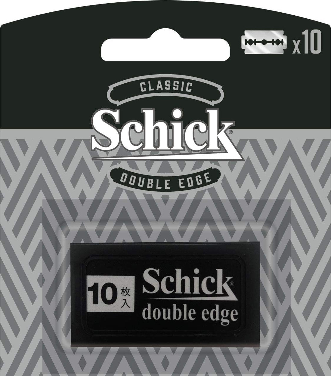 Schick Classic Double Edge Replacement Blades 10 Count