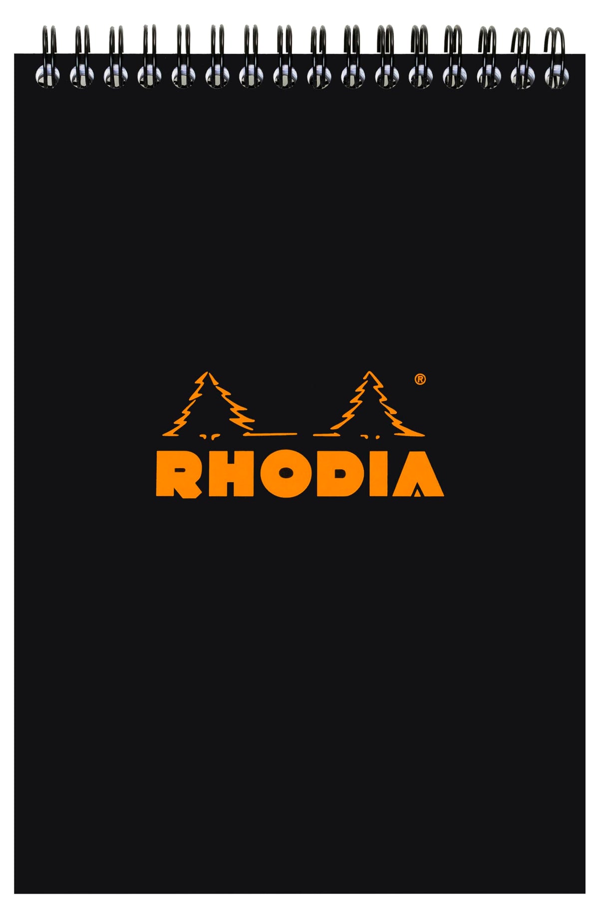 RHODIA A5 Ring Notebook with Water-Resistant Cover and Double Rings