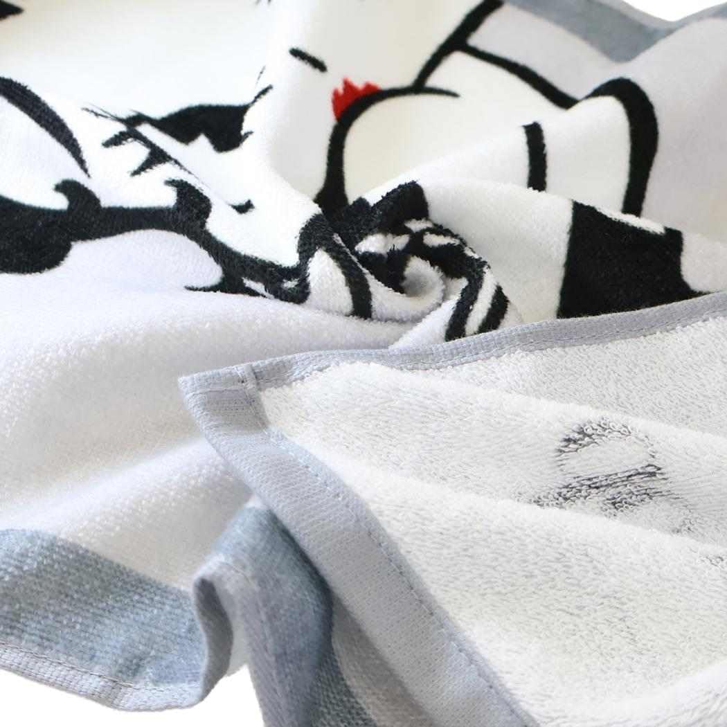 Inukaitaoru Betty Boop Monochrome Face Towel for Daily Use