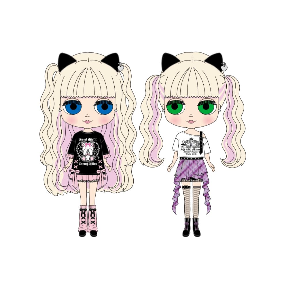 GOOD SMILE COMPANY Blythe Mimi Lala Nyan Doll Approximately 300mm
