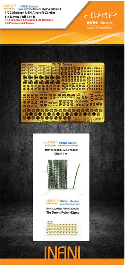 Infinity Model 1/72 Scale US Navy Carrier Tie Down &amp; Device Set B