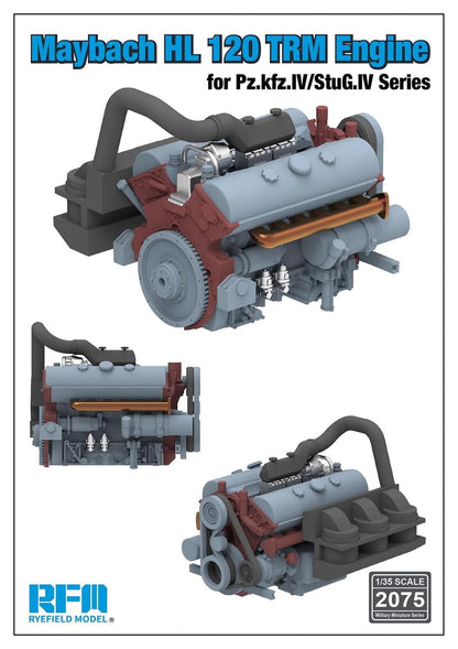 Rye Field Model 1/35 German Panzer IV Engine Set for Model Kits