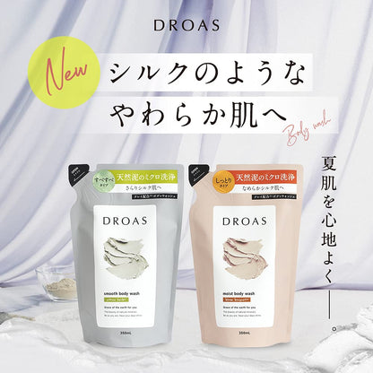 DROAS Body Wash Smooth Clay Formula 300ml