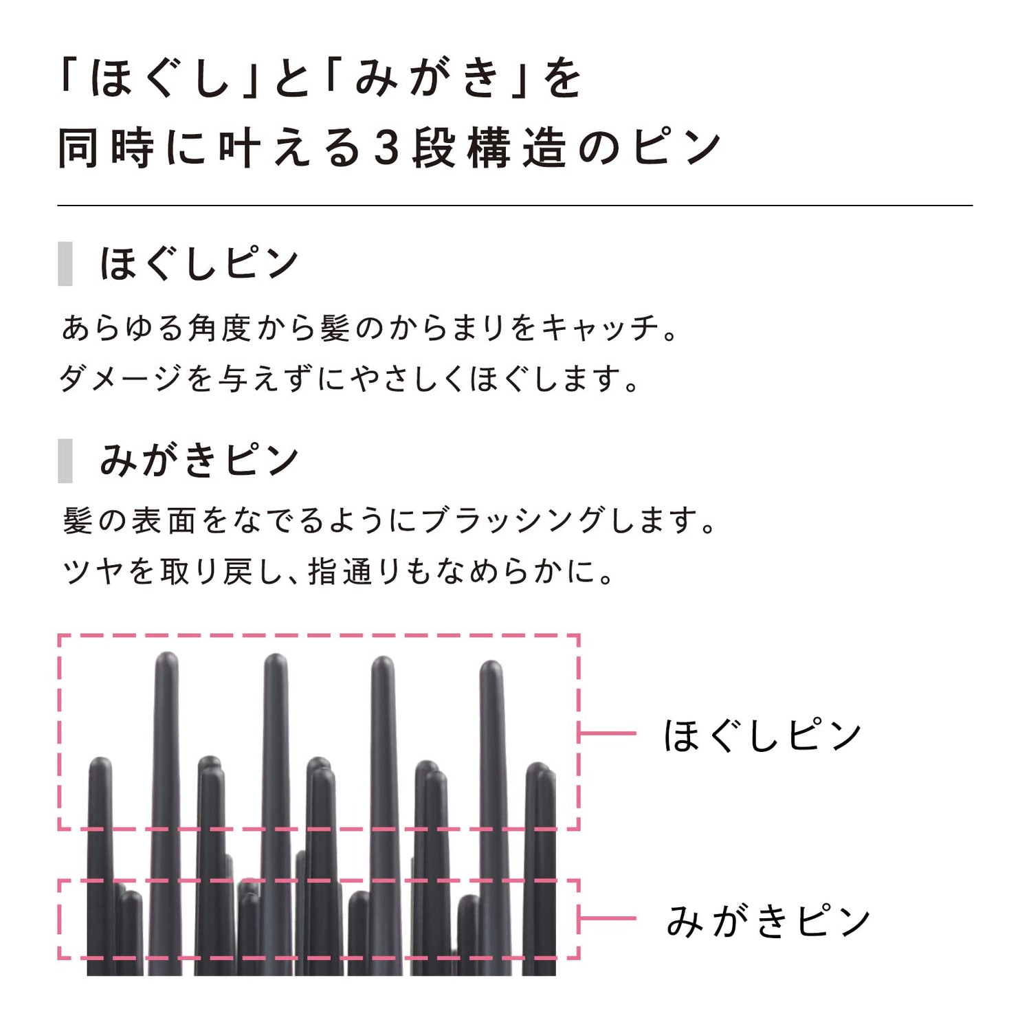 ReFa Heart Brush Ray Gradient Pink for Japanese Skincare