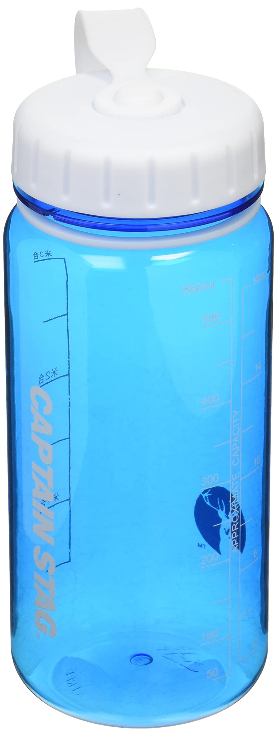 CAPTAIN STAG Water Bottle 550ml with Measurement Markings
