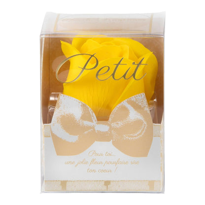 Q-FLA Soap Flower Bath Bomb Yellow Gift for Celebrations