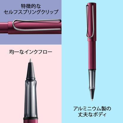 LAMY AL-star Deep Purple Rollerball Pen with Ergonomic Grip