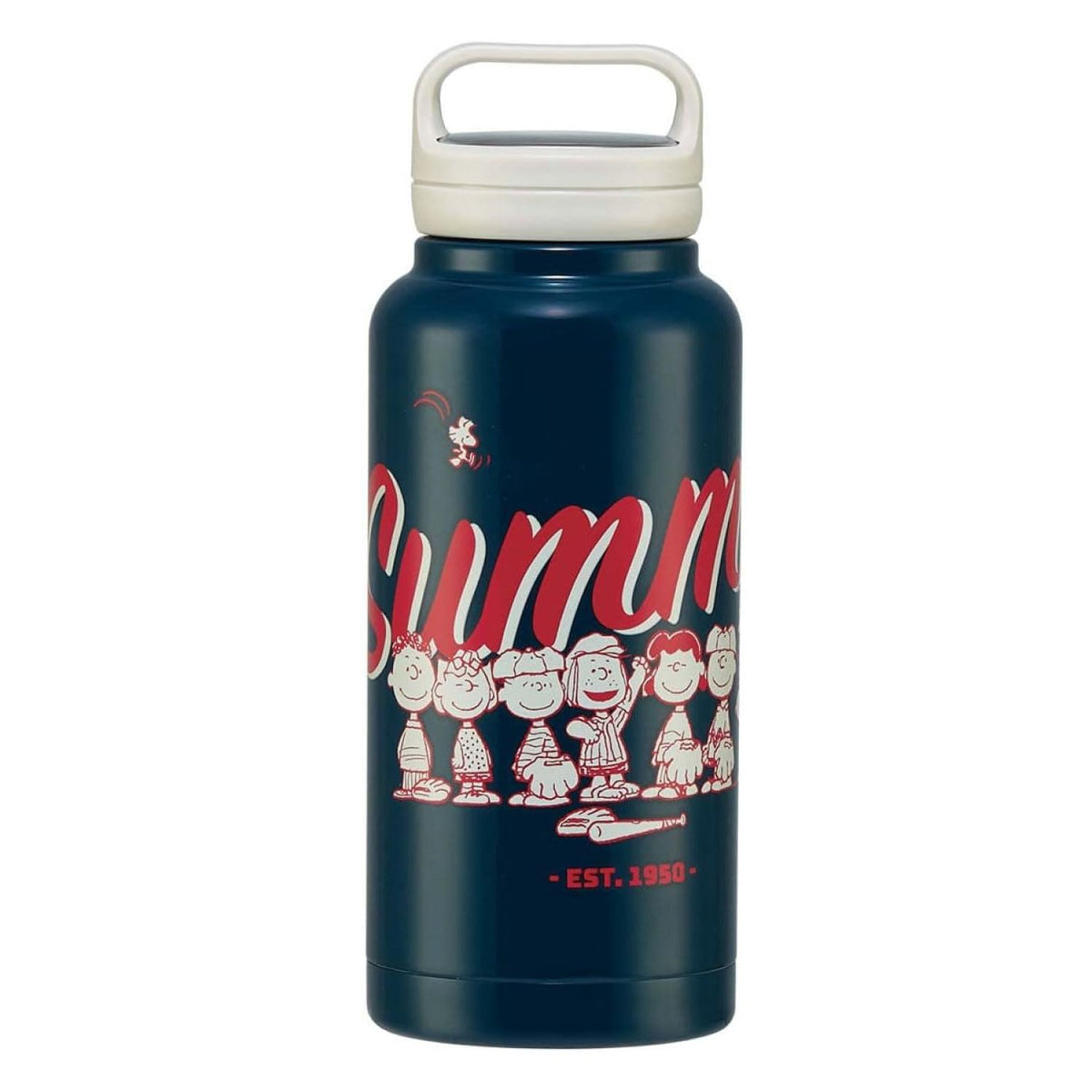 Skater Stainless Steel Insulated Mug Bottle 1000ml with Screw Handle