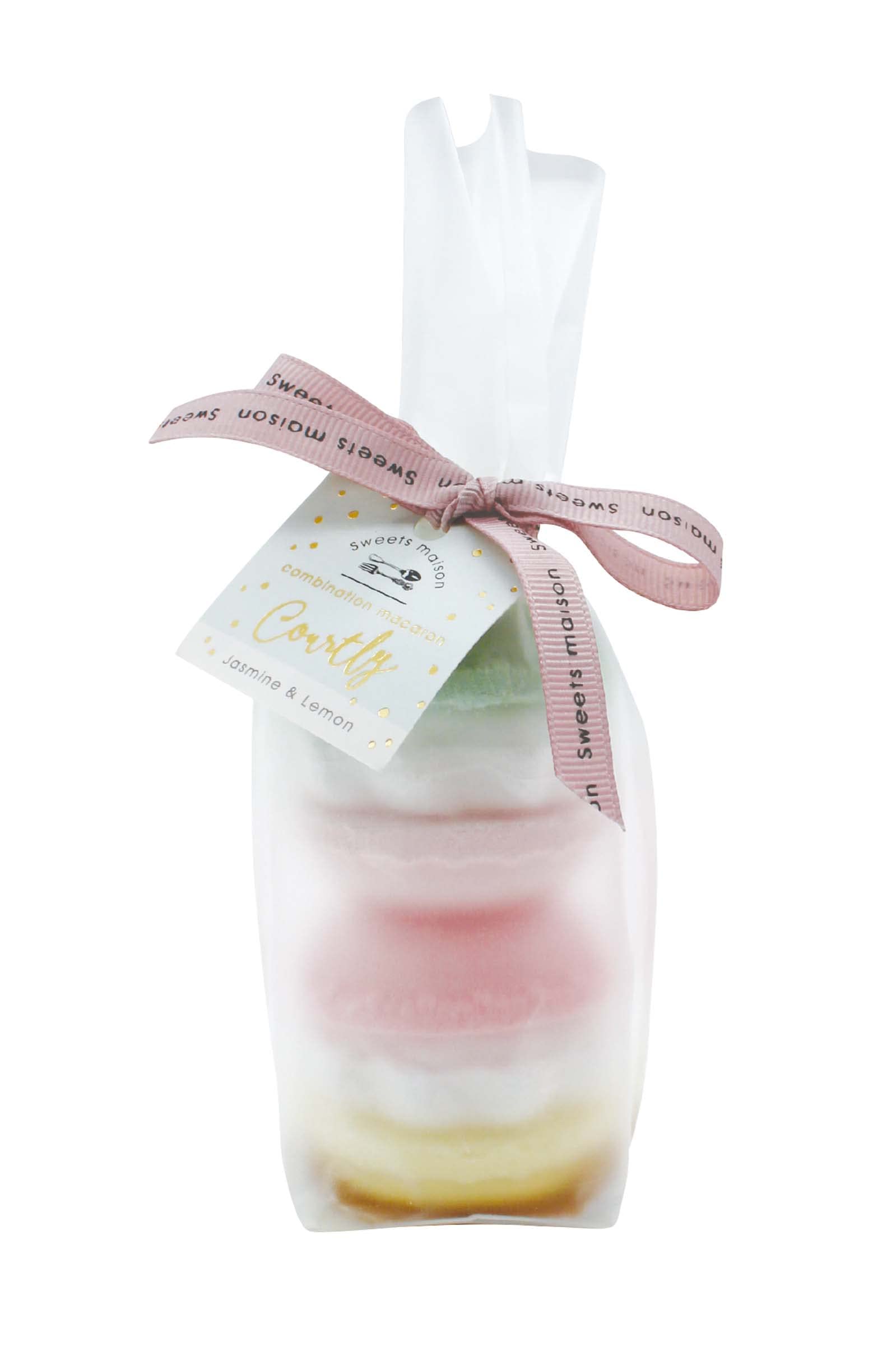 Sweets Maison Bath Fizz Combination Macaron Set Jasmine &amp; Lemon