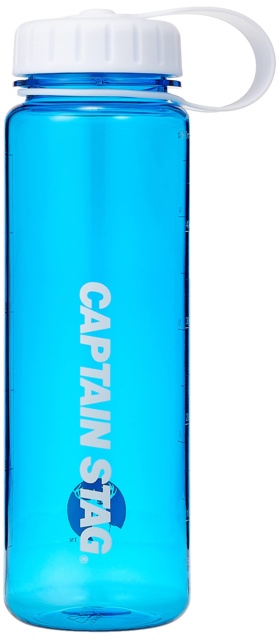 CAPTAIN STAG Sports Water Bottle 500ml with Measurement Markings